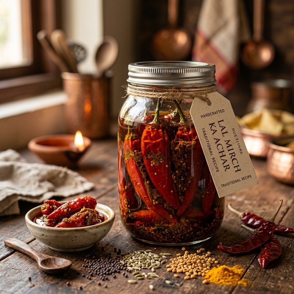 Punjabi Red Chili Achaar 